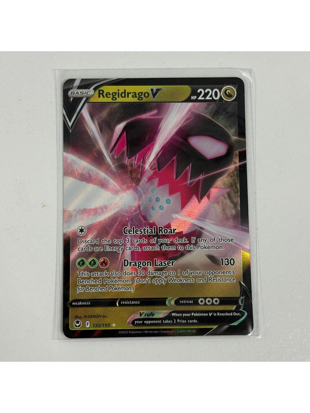 Pokemon Regidrago V 135/195